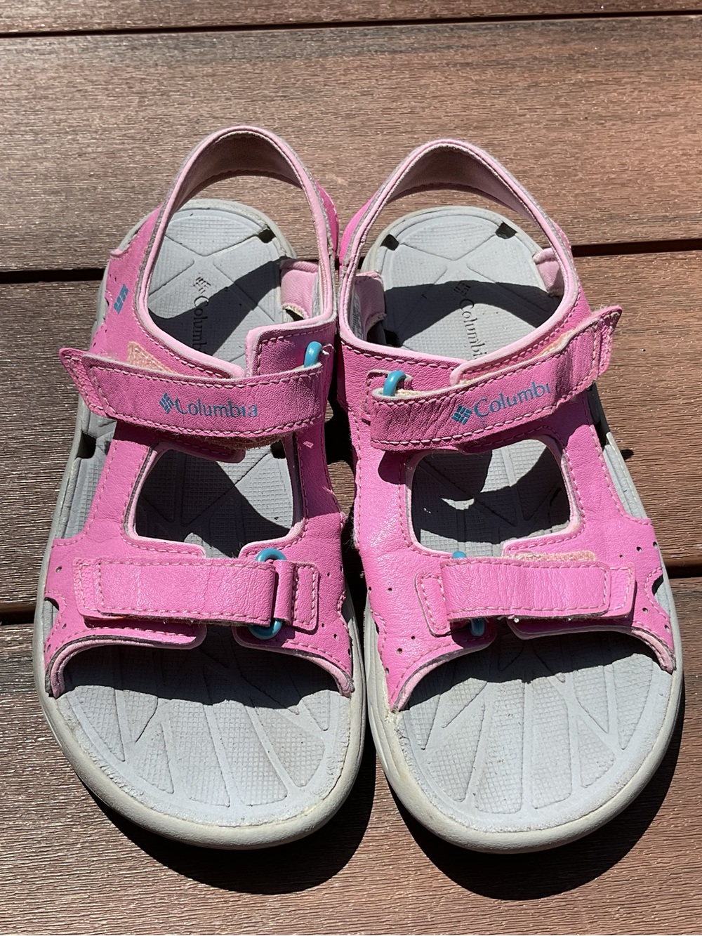 Columbia girls Pink Techsun™ Vent Sport Sandals size 3